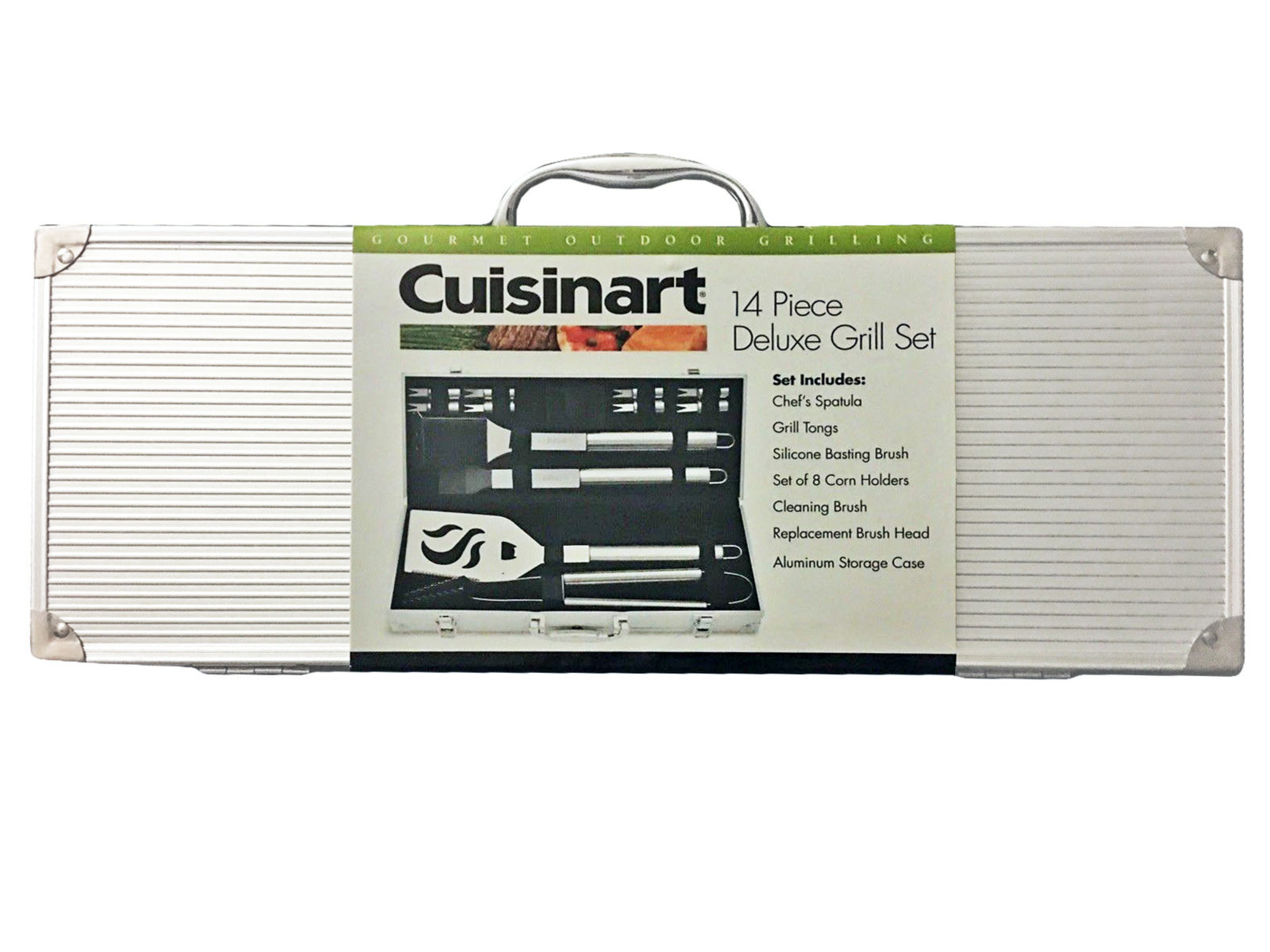 Cuisinart Outdoors® 14 Piece Deluxe Grill Tool Set 9