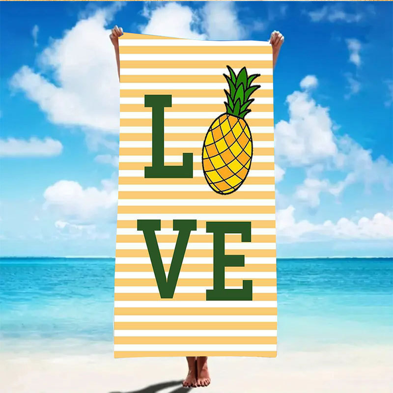 30" x 60" Sublimated Microfiber Beach Towel 2