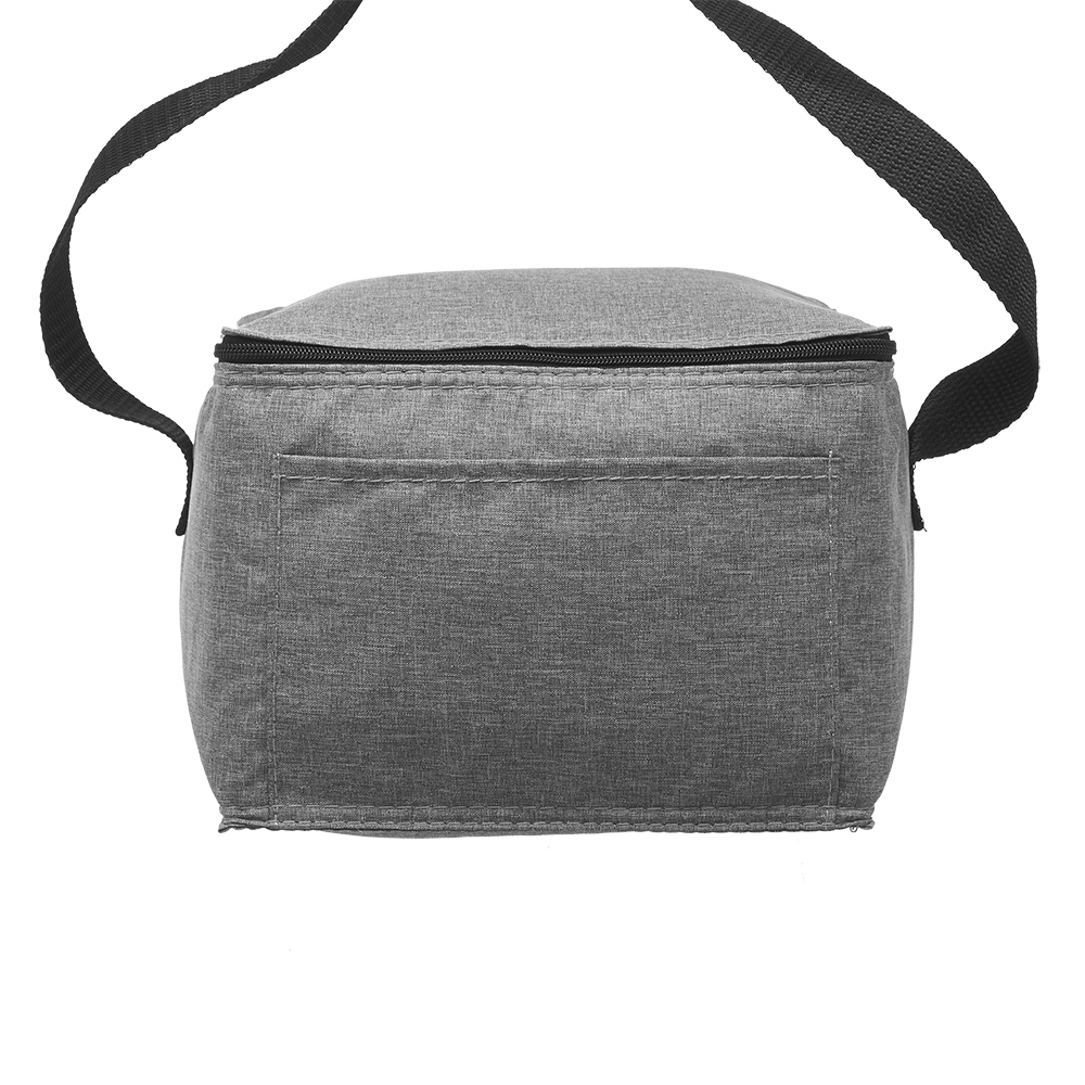 6 Pack Insulated Heathered Lunch Bags 6