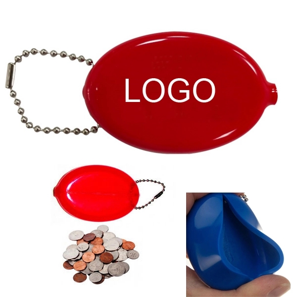 Squeeze Coin Purse Oval 2