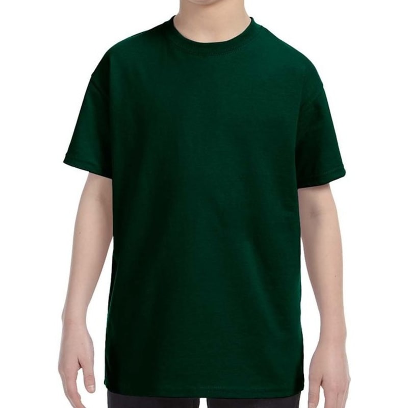 Custom Embroidered Youth Basic Cotton T-Shirts 29