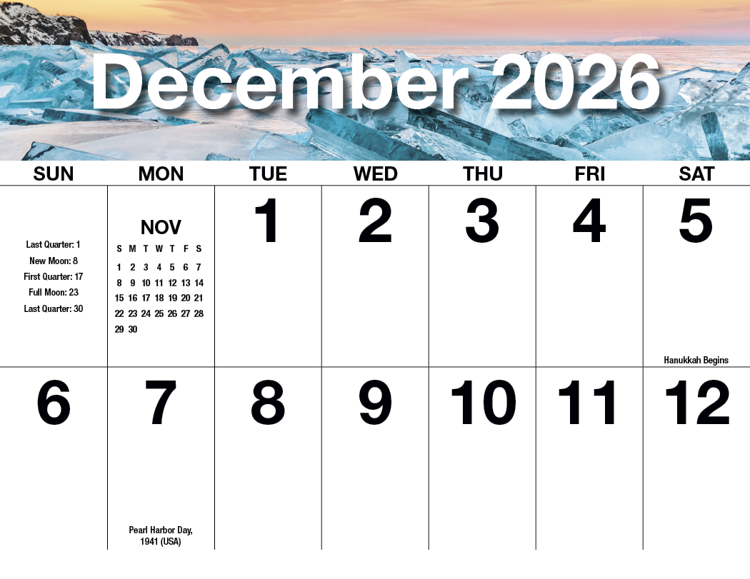 HotLine® Products Big Numbers Appointment Calendar - Stapled 64