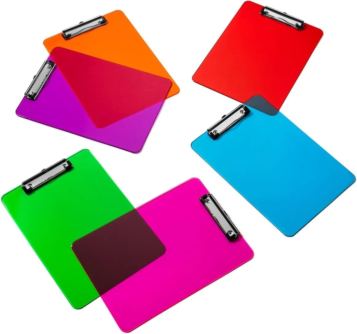 Plastic Clipboards with Low Profile Clip 2