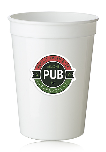 12 oz. Plastic Stadium Cups 21