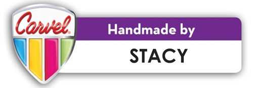 Full Color Name Badge w/ Personalization (1"X3") Shield End