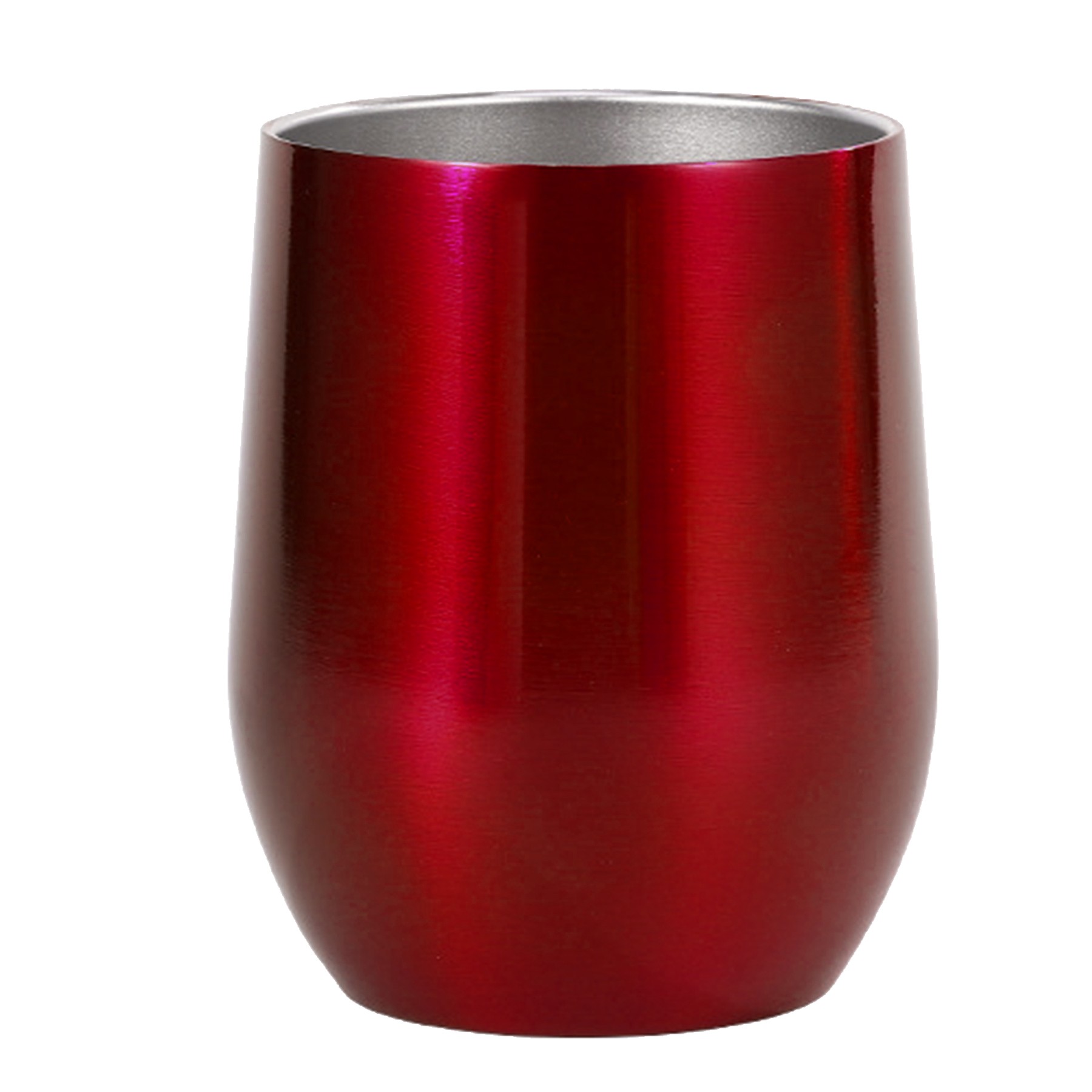 12Oz Stainless Steel Insulated Stemless Tumbler W/Lid 2