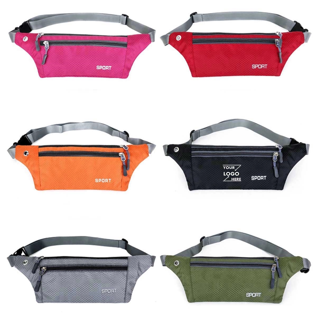 Outdoor Sport Wasit Bag With Adjustable Belt 6