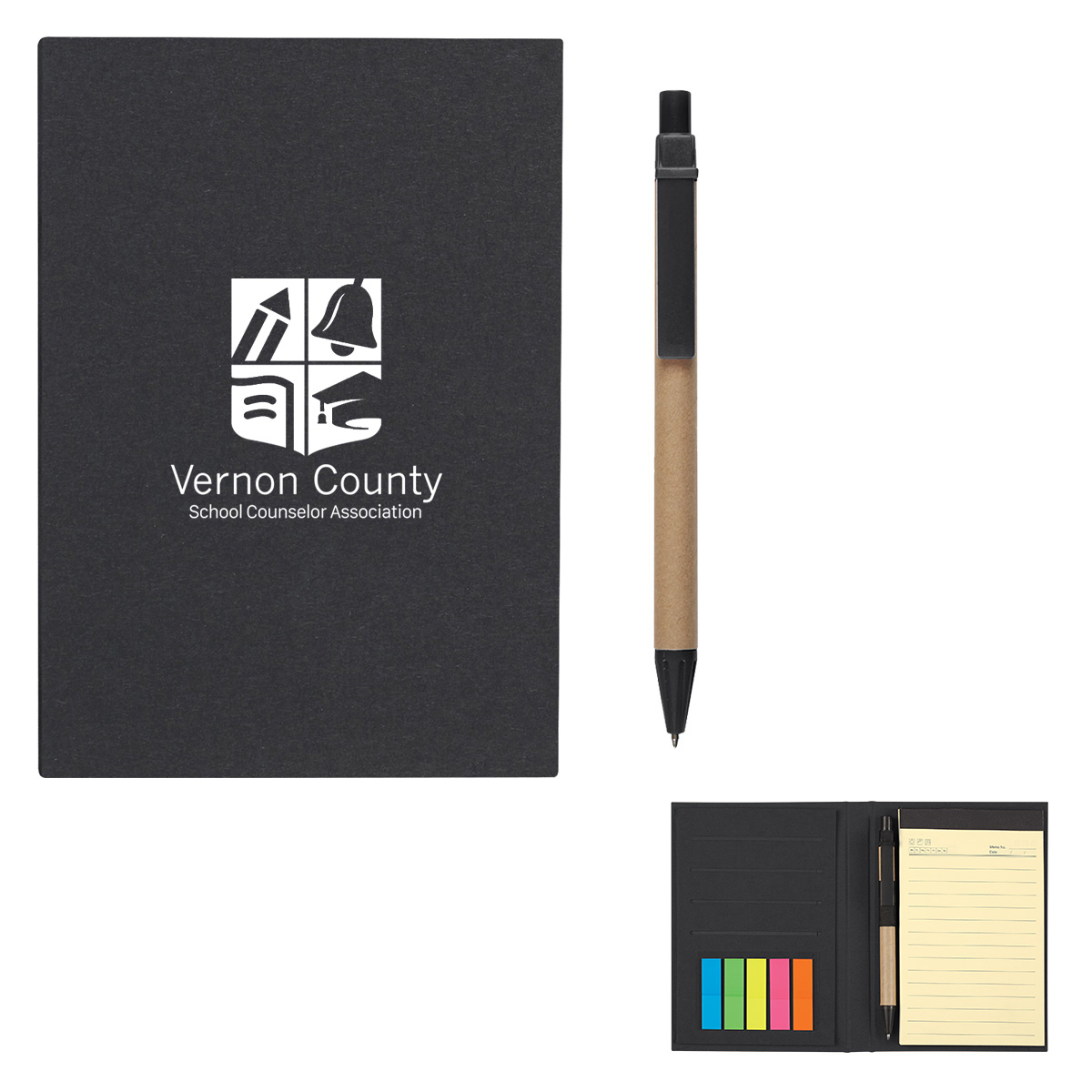 Meeting Mate Notebook With Pen And Sticky Flags 3