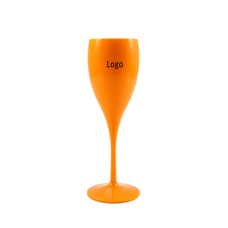 Wine Glass Stemware Plastic Champagne Cup for Party 4