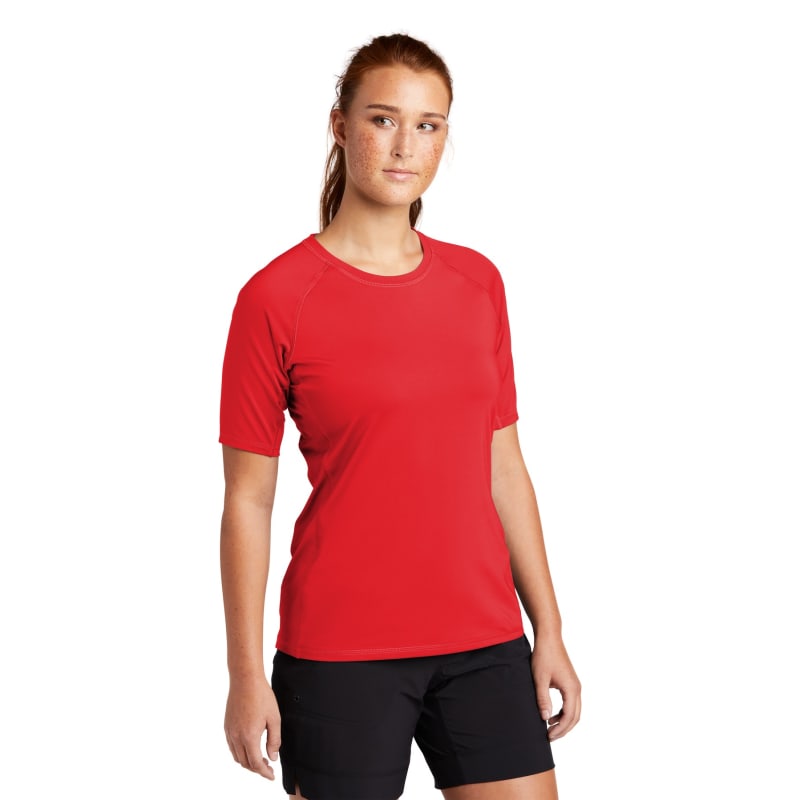 Sport-Tek Women's Rashguard Tee. 23