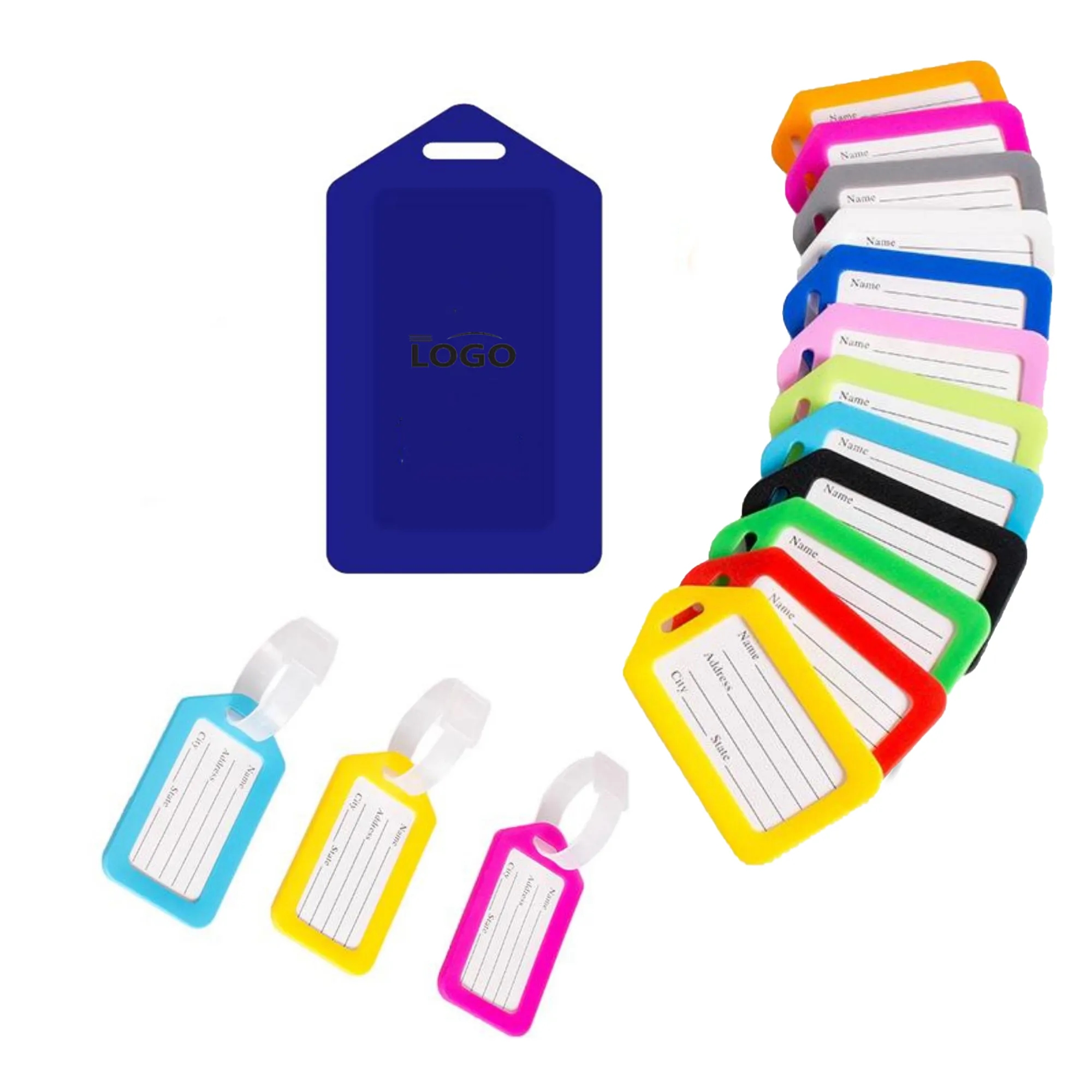 Plastic Luggage Tag MOQ 100PCS 14