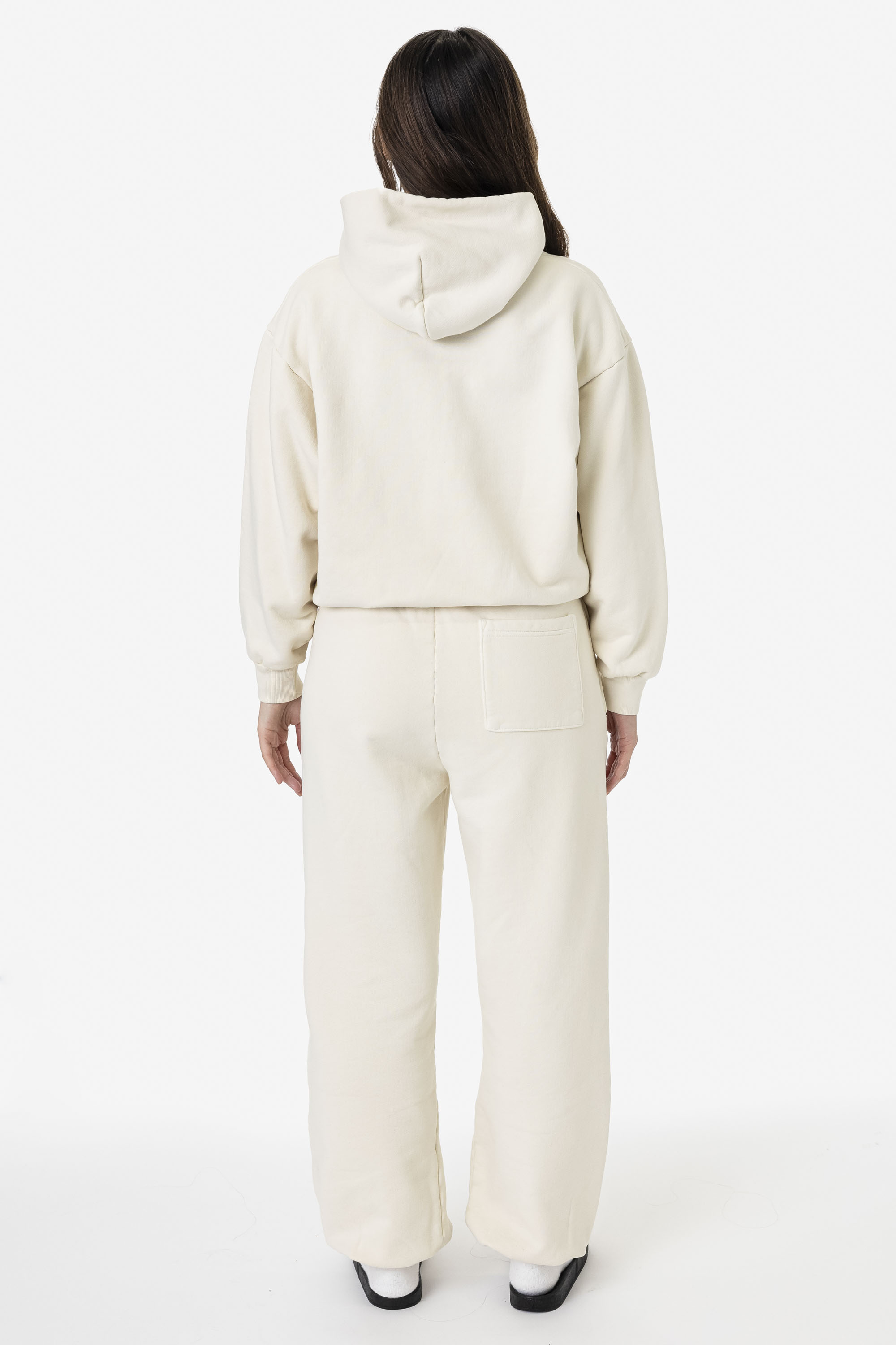 16OZ. GARMENT DYE PLUSH FLEECE CREWNECK 3