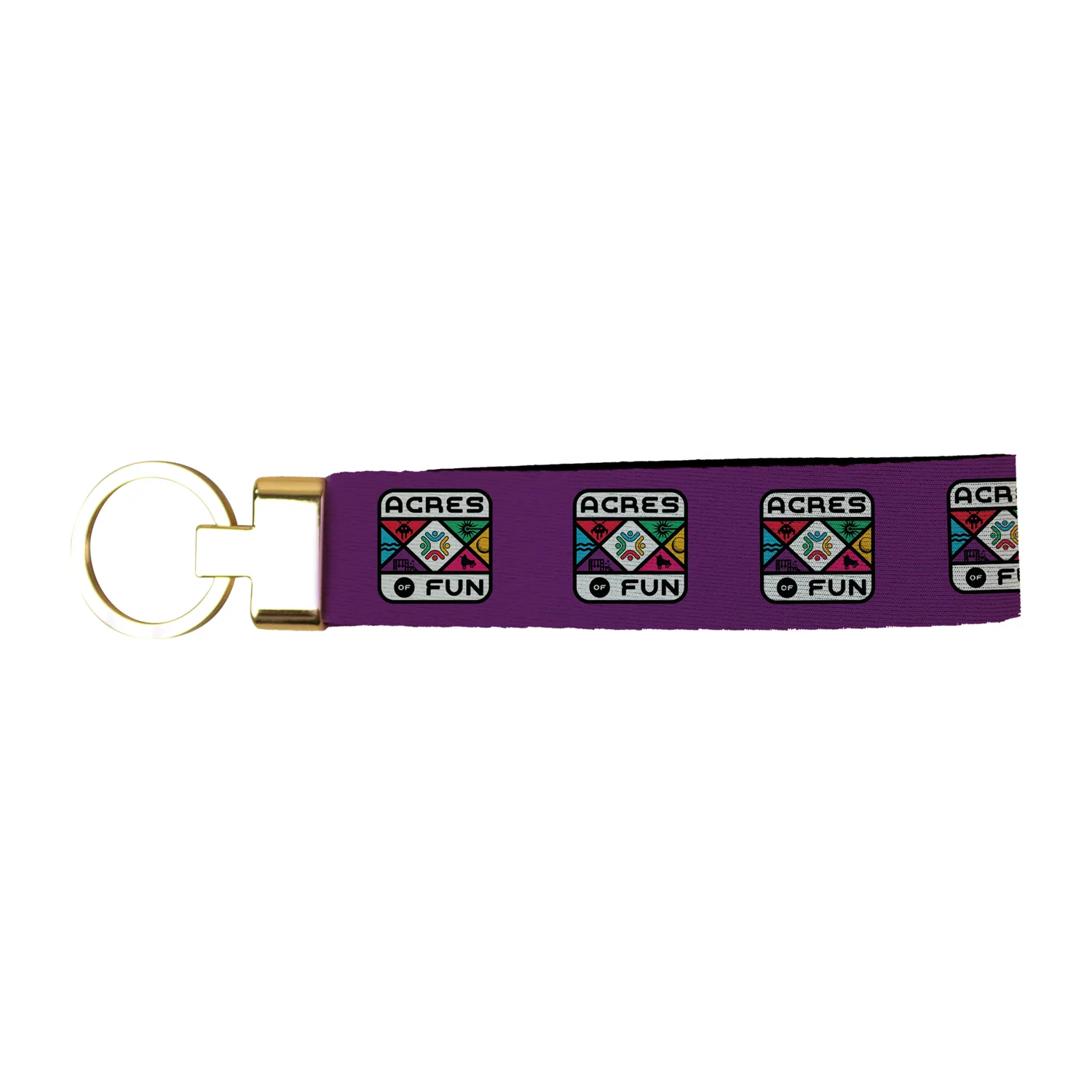 Full Color Metal Fob Keychain 4