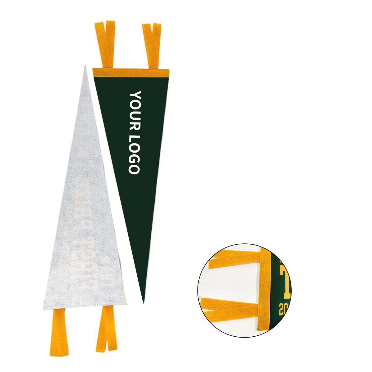 Plush Felt Pennant Flag for Clubs and Fundraisers 3