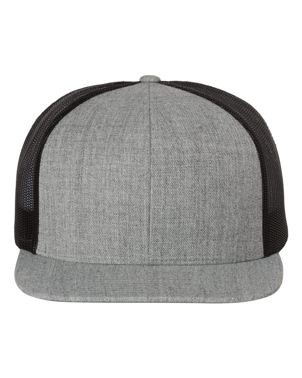 Wool Blend Flat Bill Trucker Cap - 511 54