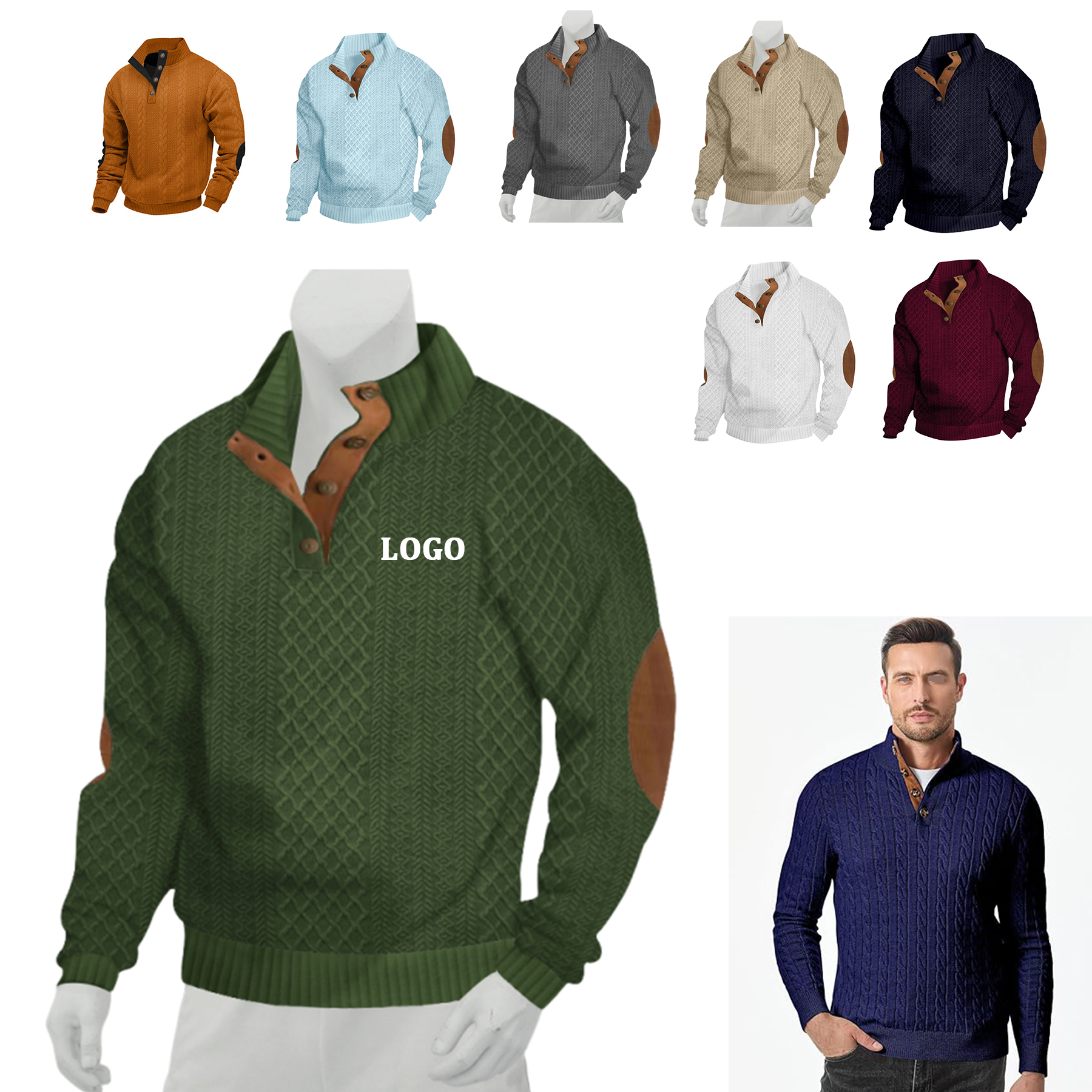 Cable Knit Pullover 2