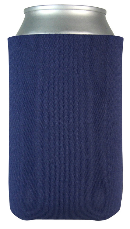 FoamZone USA Made Collapsible Can Cooler with Bottom Imprint