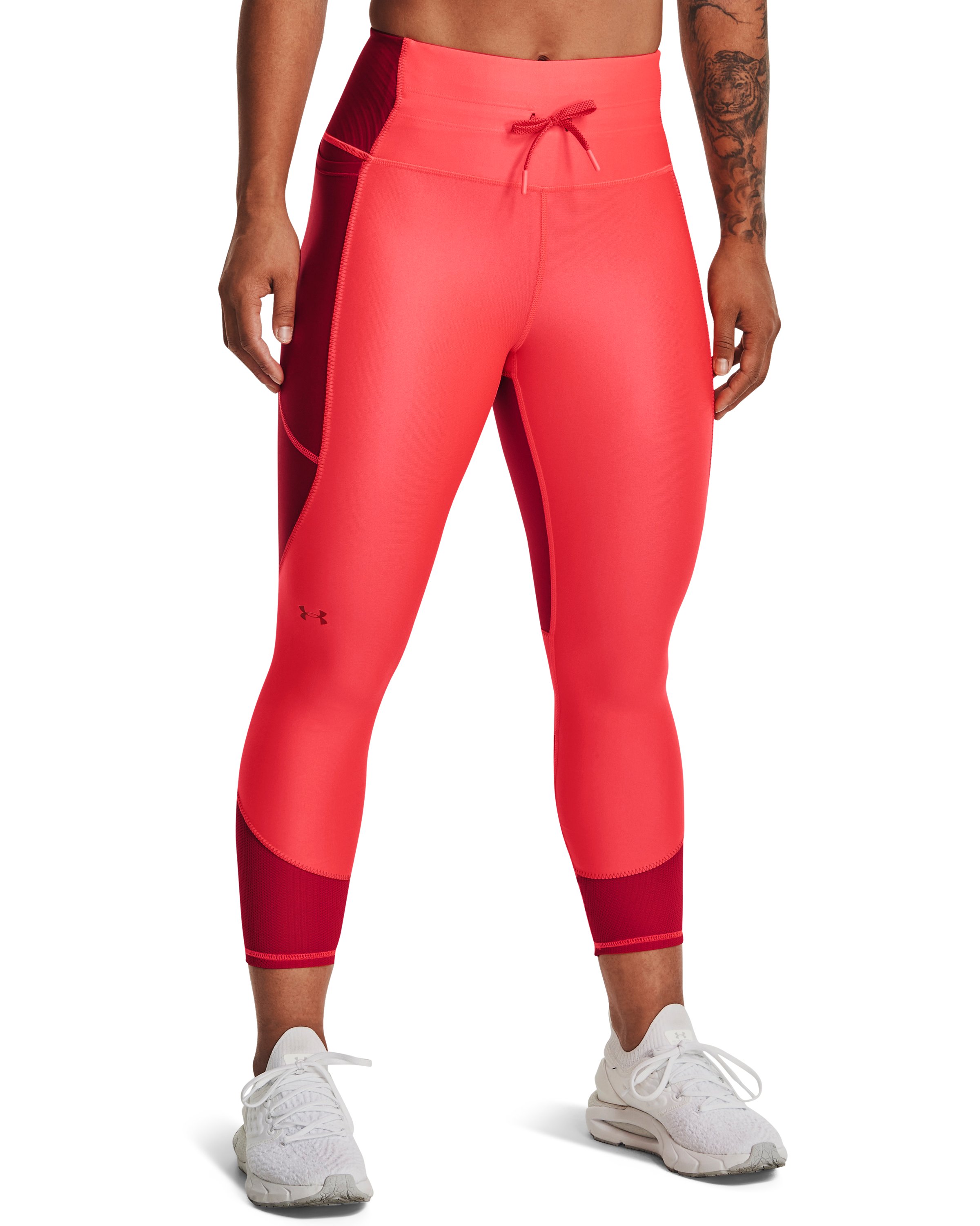 HeatGear No-Slip Waistband Women's Ankle Leggings 4