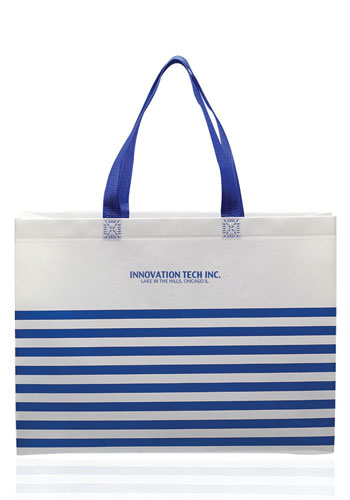 Seaside Striped Tote Bags 11
