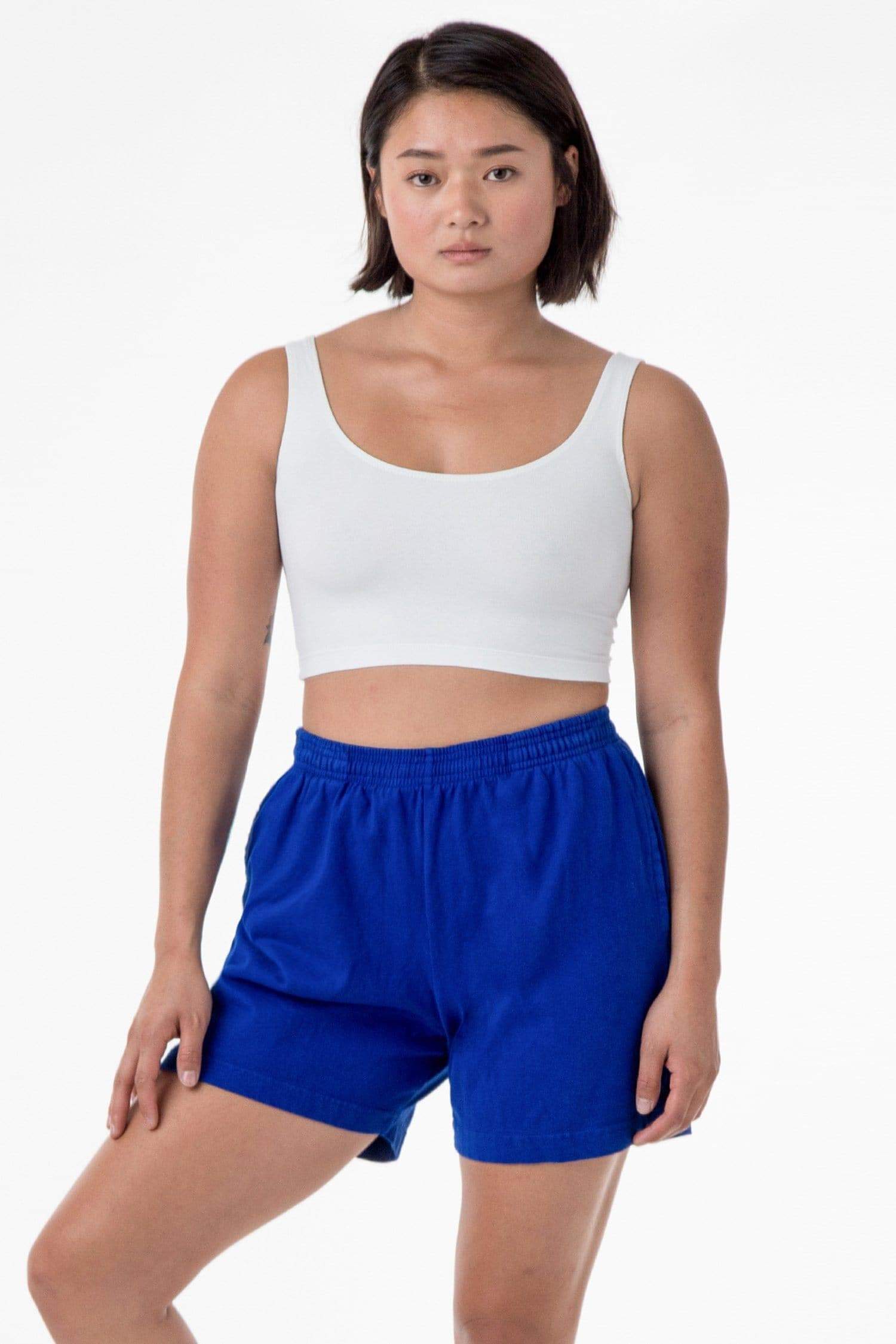 8.5 OZ HEAVY JERSEY GYM SHORTS 9