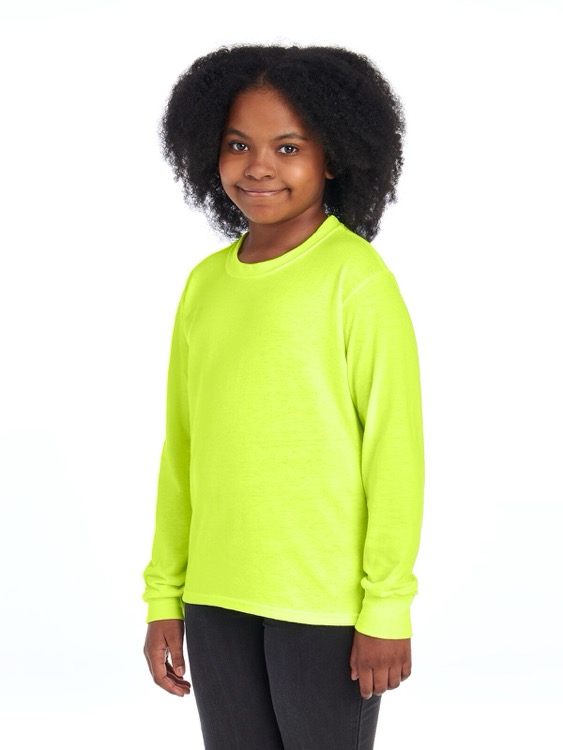 JERZEES DRI-POWER® Youth Long-Sleeve T-Shirt 10