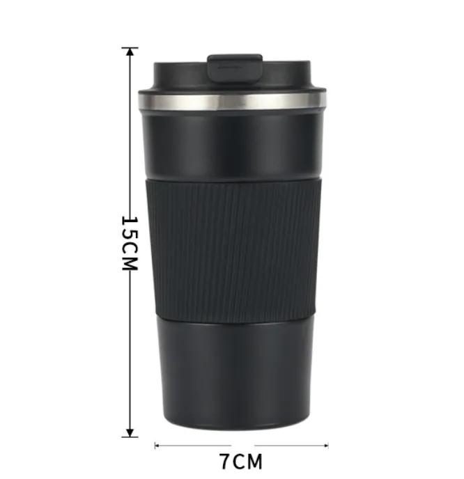Custom Stainless Steel Travel Coffee Mug Leakproof Insulated 12oz 5