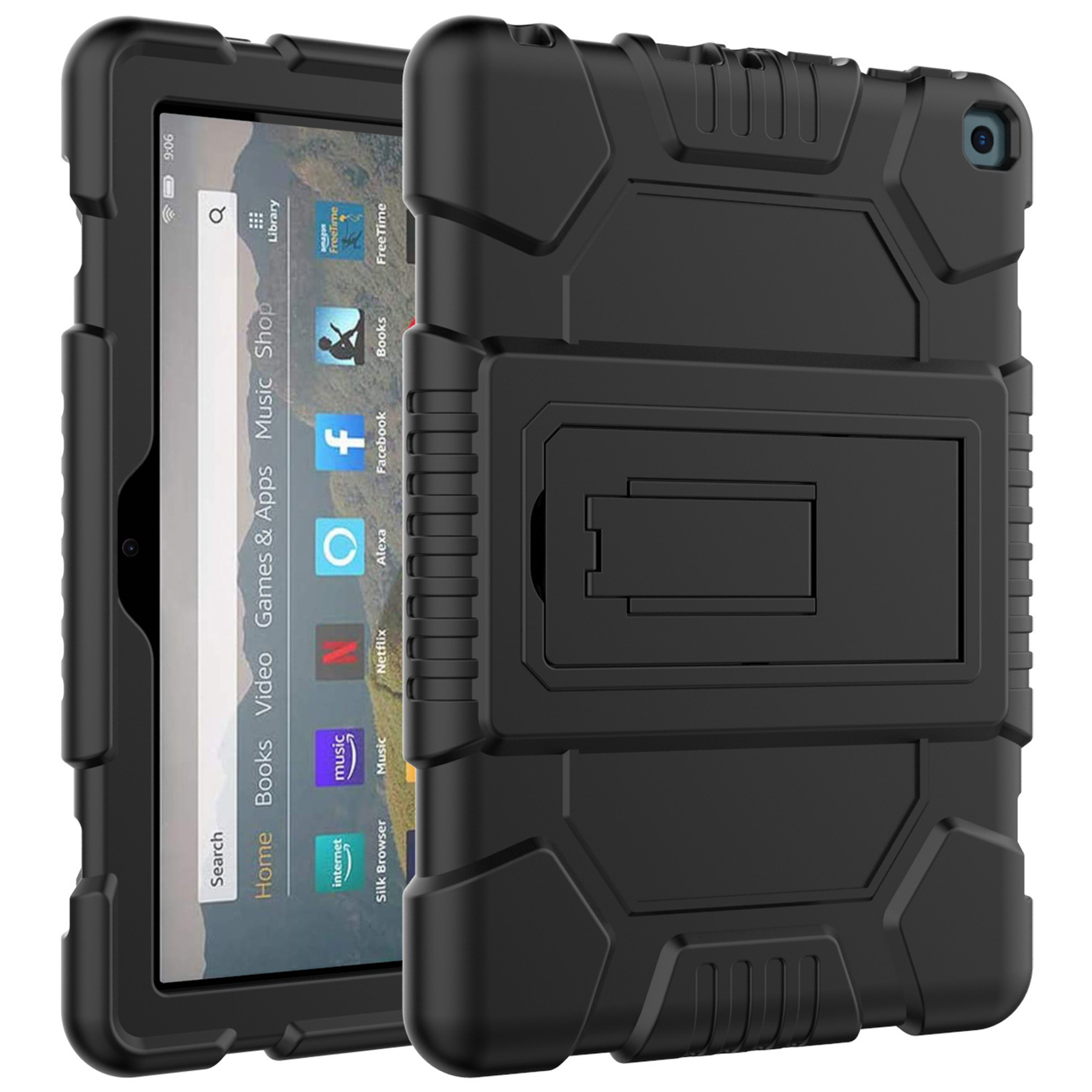 Plastic Silicone Tablet Case 2