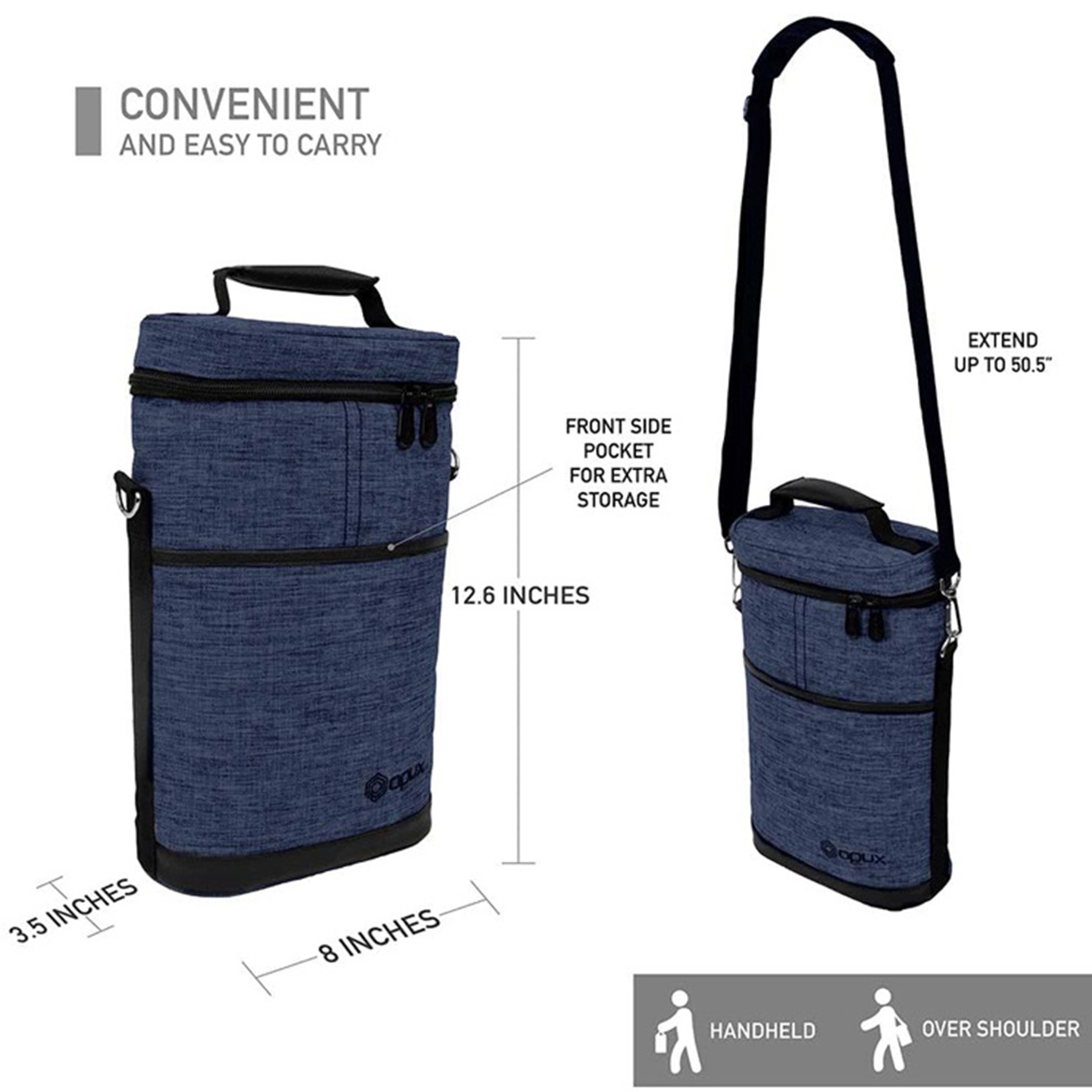 Insulated Wine Carrier Bag for Travel 2