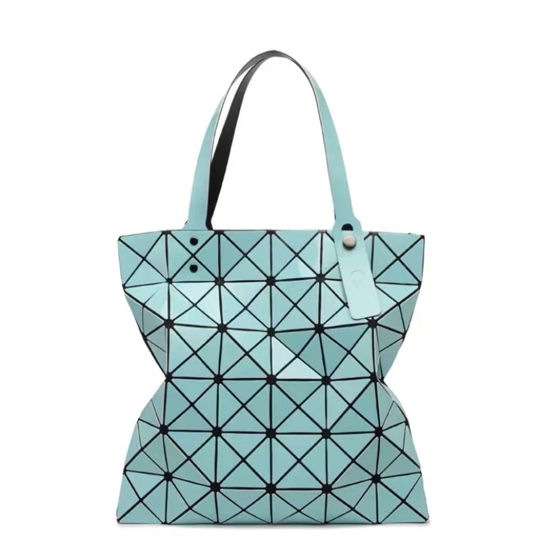 Pu Geometric Diamond Handbag 7
