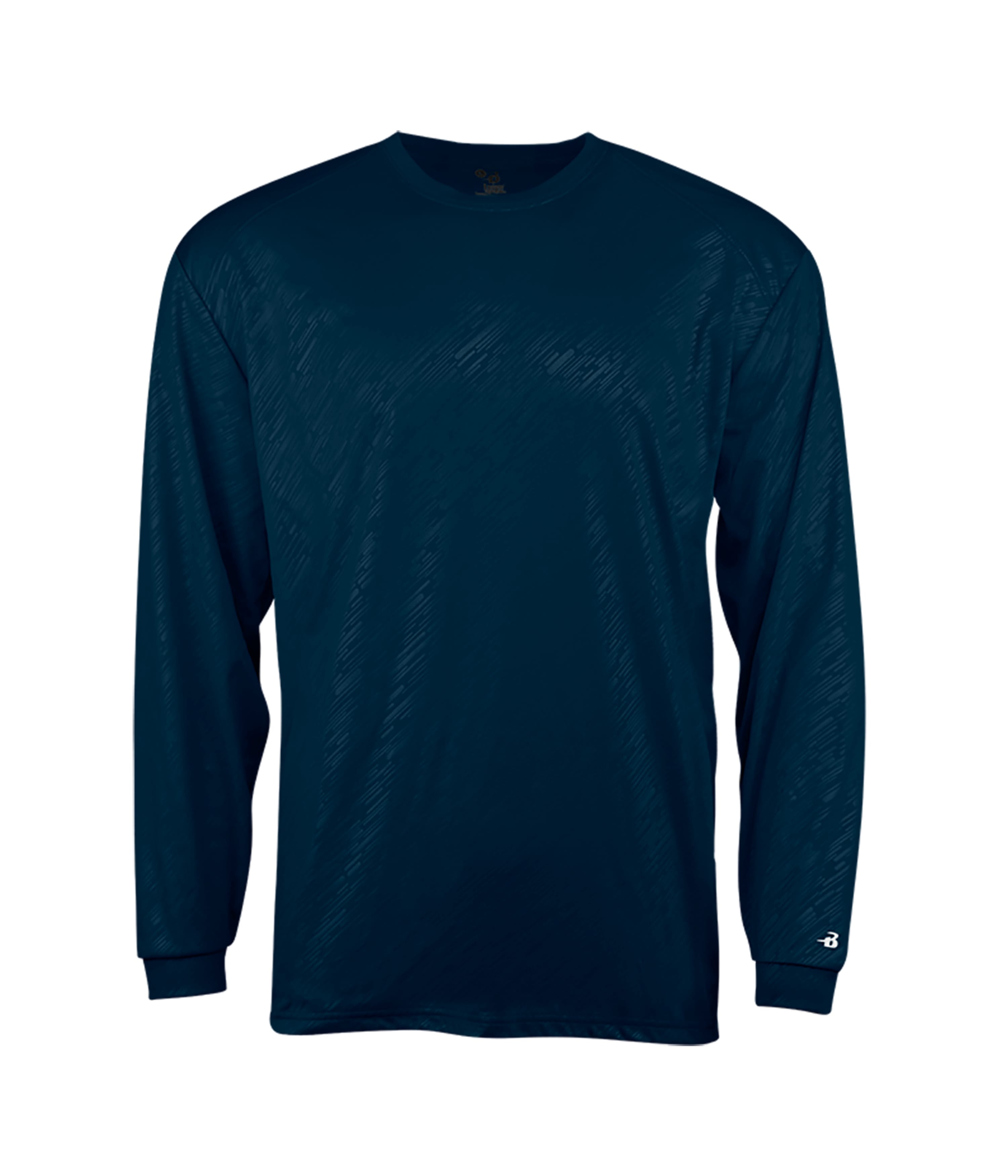 LINE EMBOSSED YOUTH L/S TEE 2