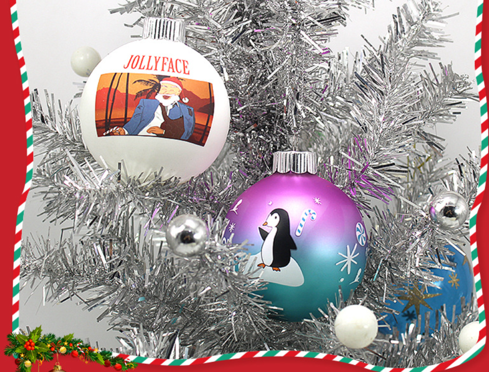 Glass Christmas Ball 1
