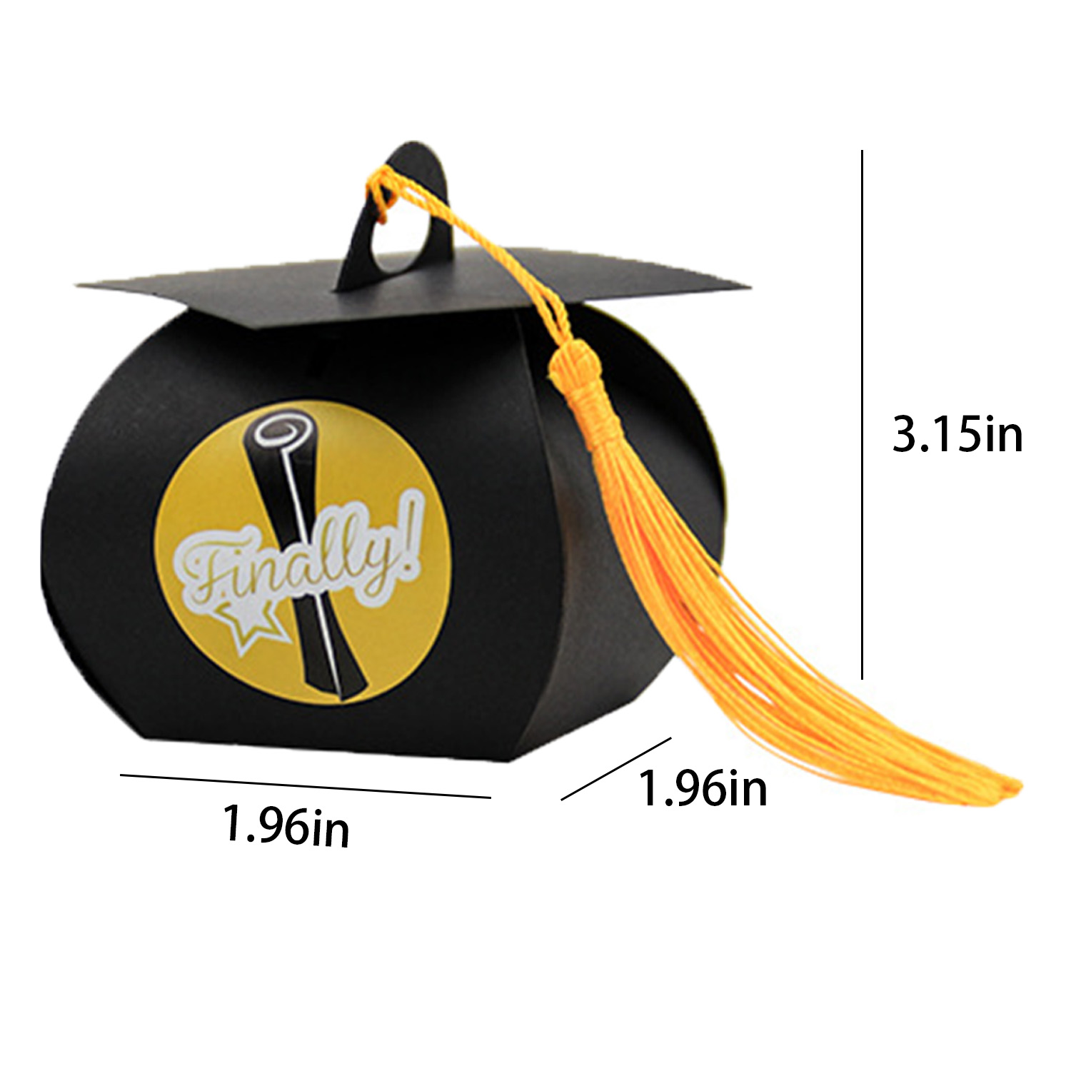 Graduation Cap Gift Box w/ Tassel 6