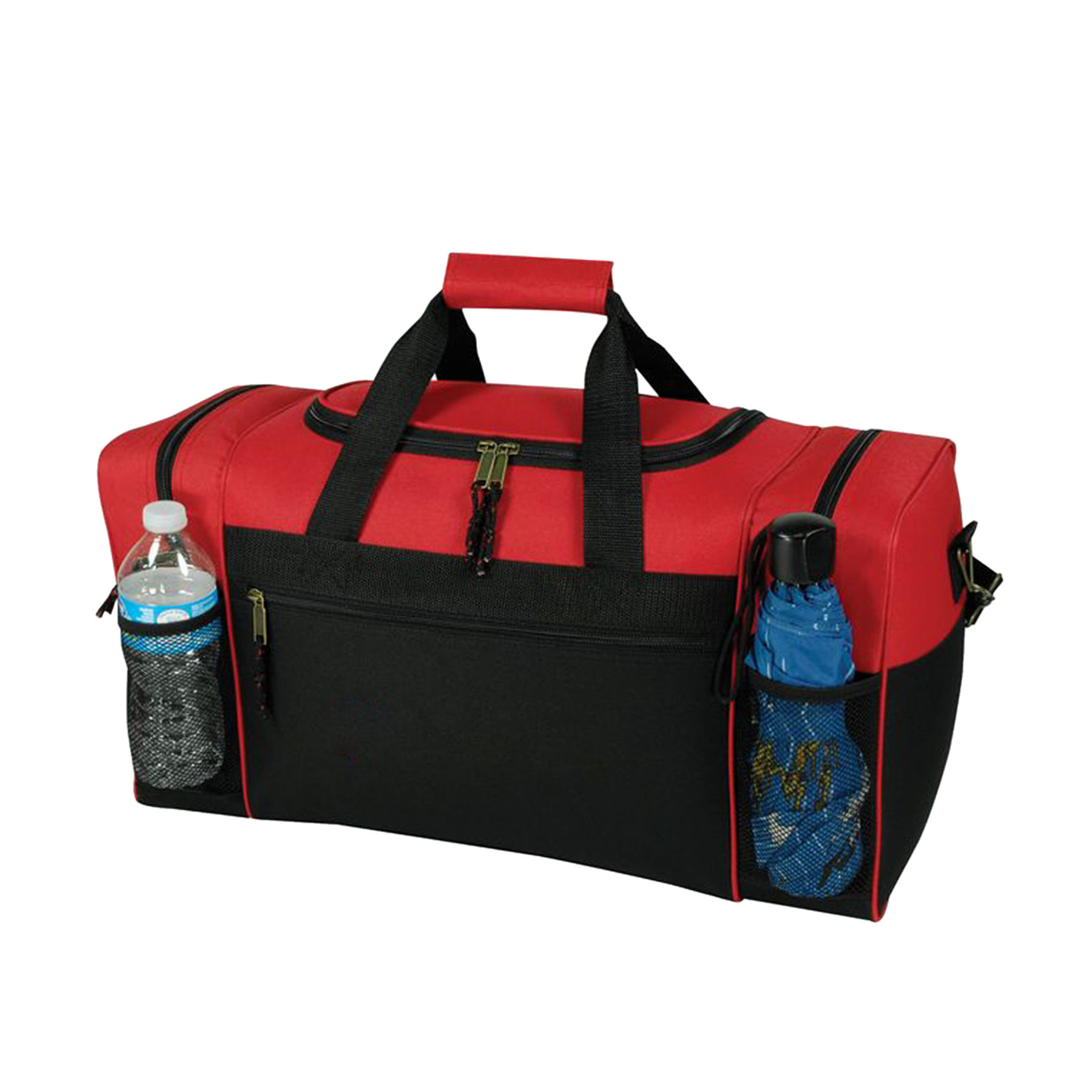 600D Deluxe Carry-on Zippered Duffel Bag 6