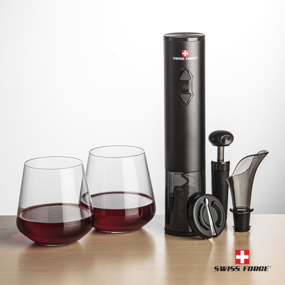 Swiss Force® Opener Set & Cannes Stemless Wine 3