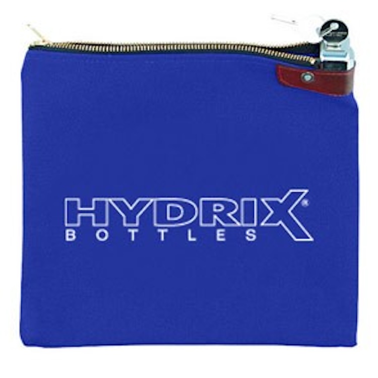 18 Oz. Colored Canvas Professional Lock Bag (10 1/2"x9") 4
