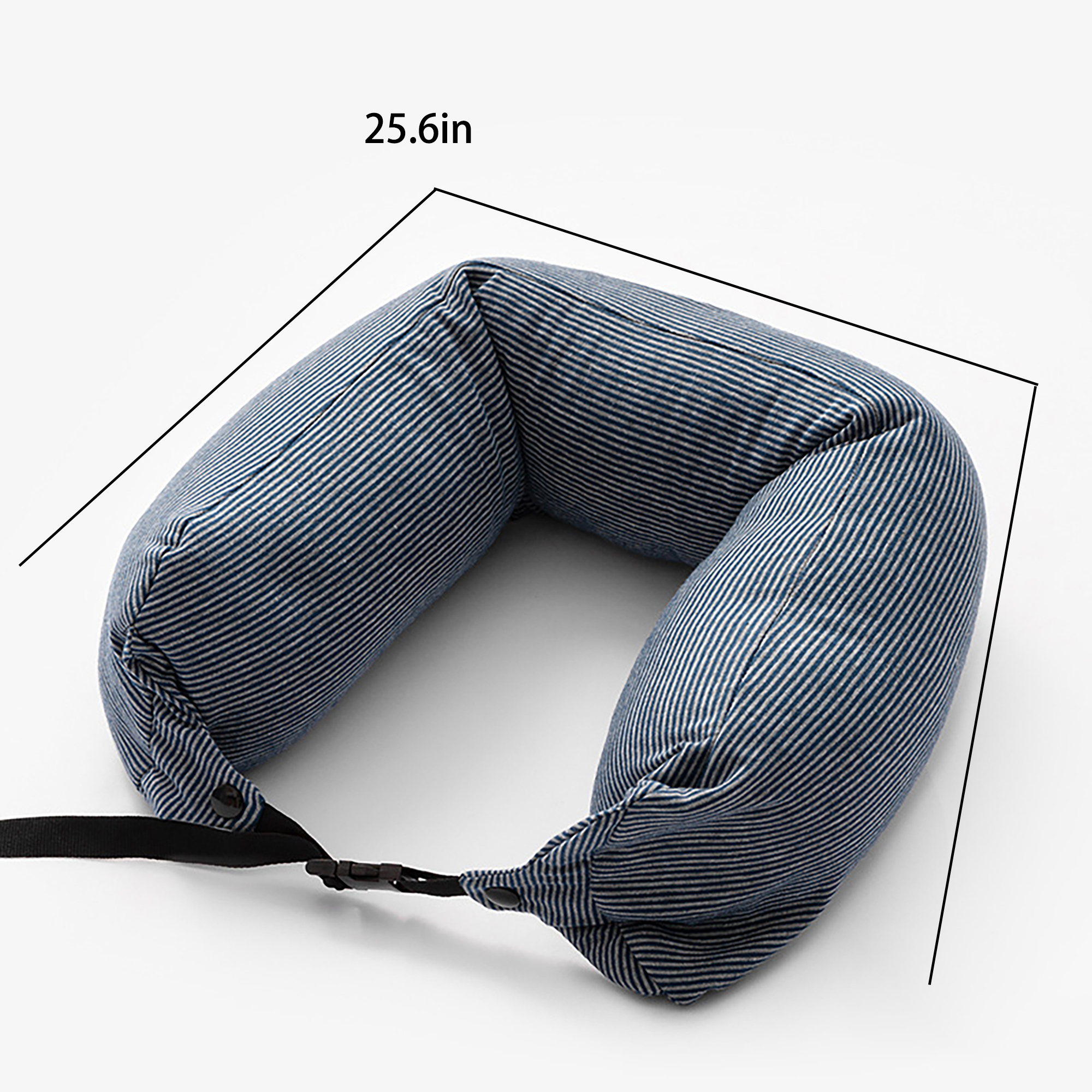 Multifunctional Travel Neck Pillow with EPS Foam and Adjustable Strap 6