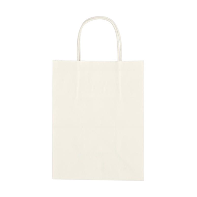 Kraft Paper Shopping Bag 8" x 10" x 1/4" 3