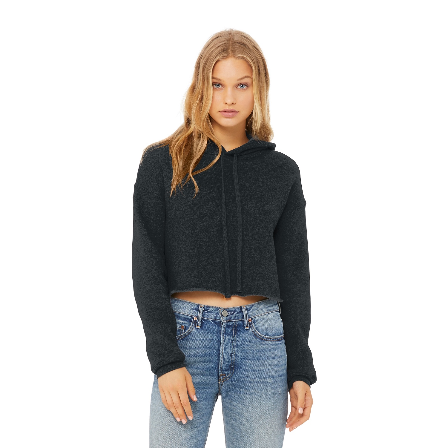 BELLA+CANVAS Women's Sponge Cropped Fleece Hoodies
