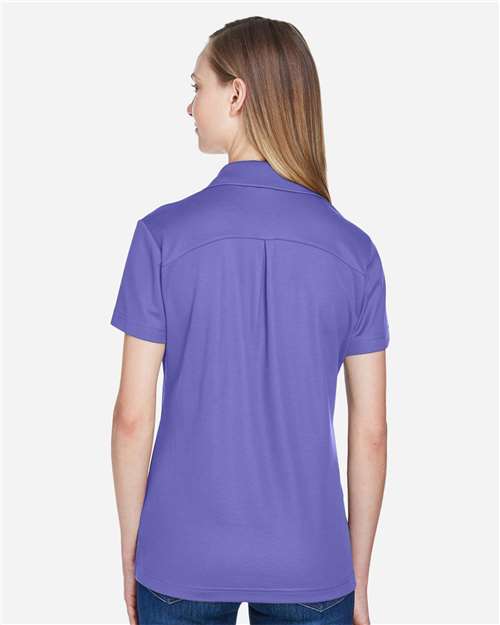 Women's CrownLux Performance® Plaited Polo - DG20W 62
