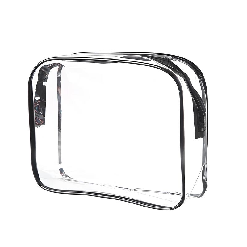 PVC Transparent Makeup Bag W/ Zipper 5