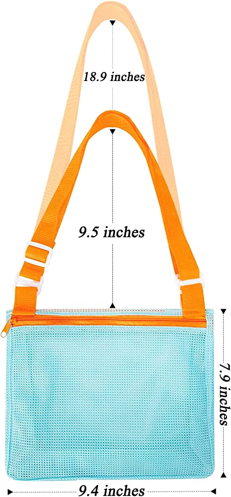 Beach Toy Mesh Beach Bag / Adjustable Straps 2