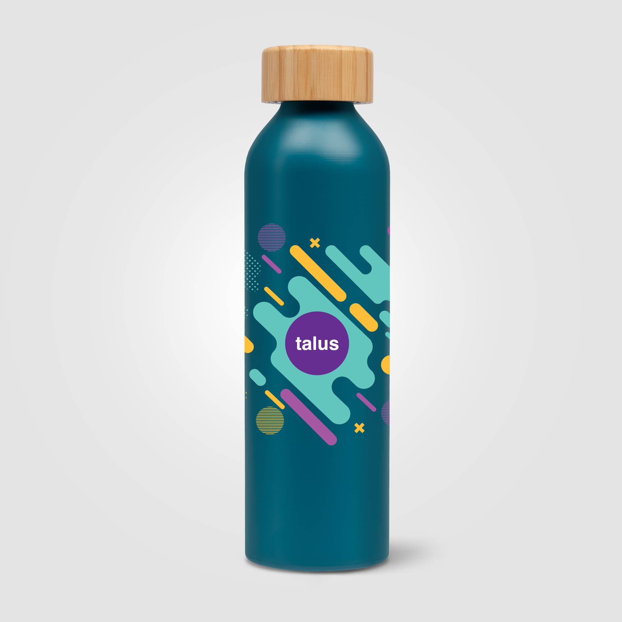 Eden - 20 oz. Aluminum Water Bottle with Bamboo Lid 25
