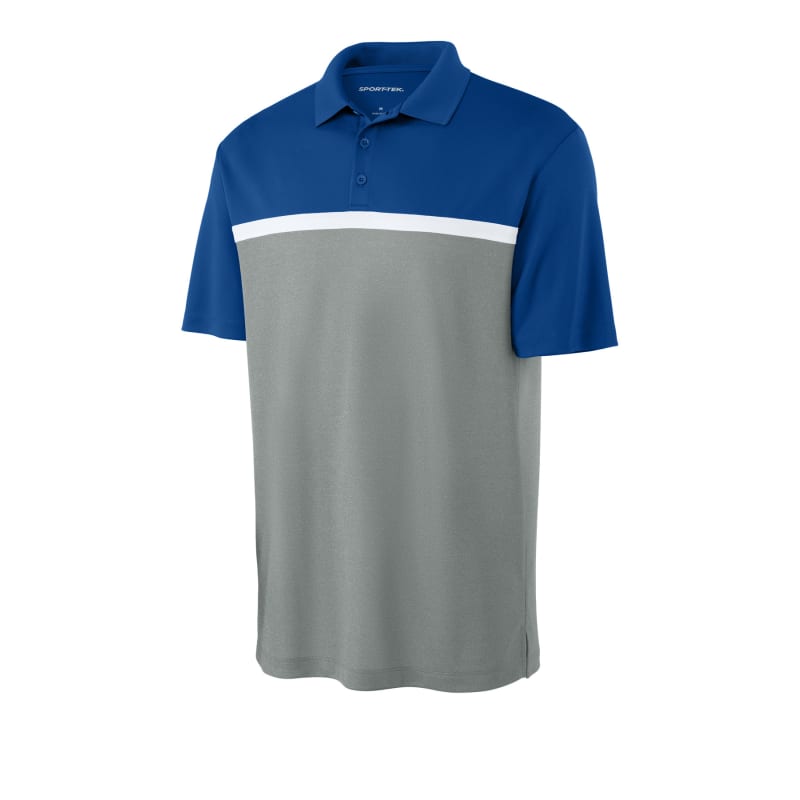 Sport-Tek UV Micropique Colorblock Polo 15