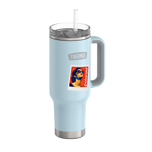 Thermos 40oz Stainless Steel Cup Holder Mug 655