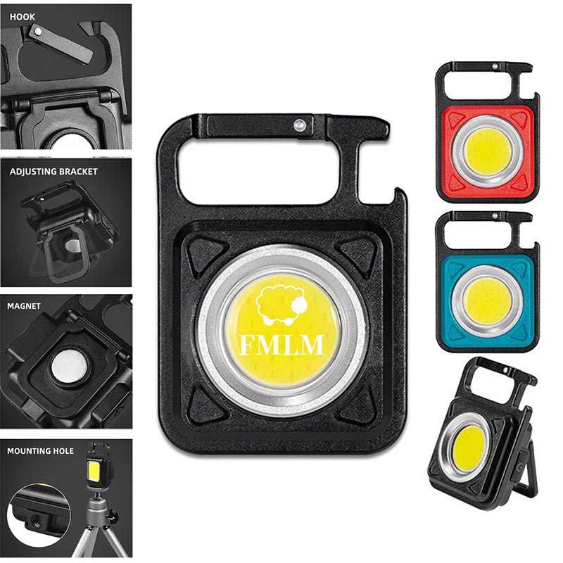 COB Rechargeable Keychain Light 2