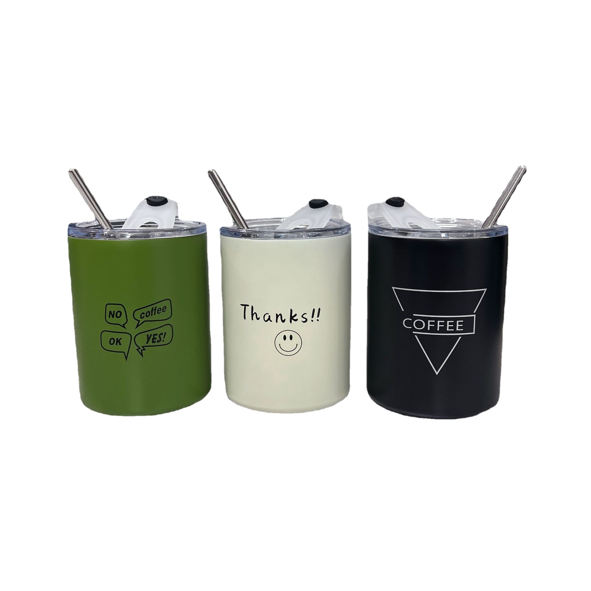 Stainless steel vacuum coffee cup 1