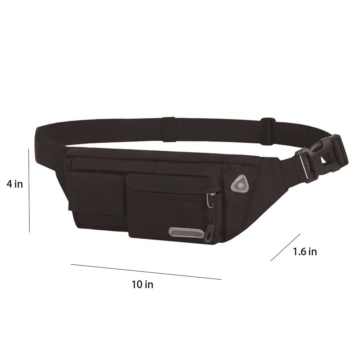 Crossbody Pack Small Runners Belt Bag with Adjustable Strap 6