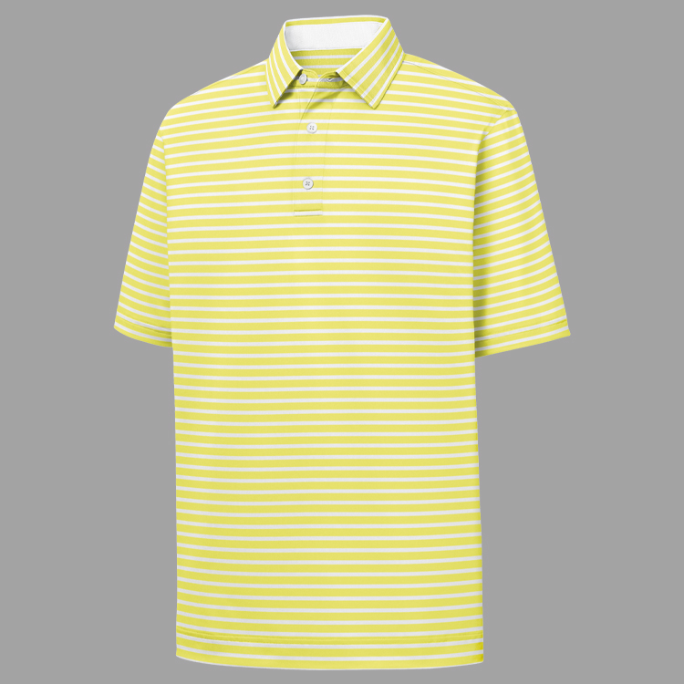 FootJoy Performance Lisle 2-Color Stripe Polo 3