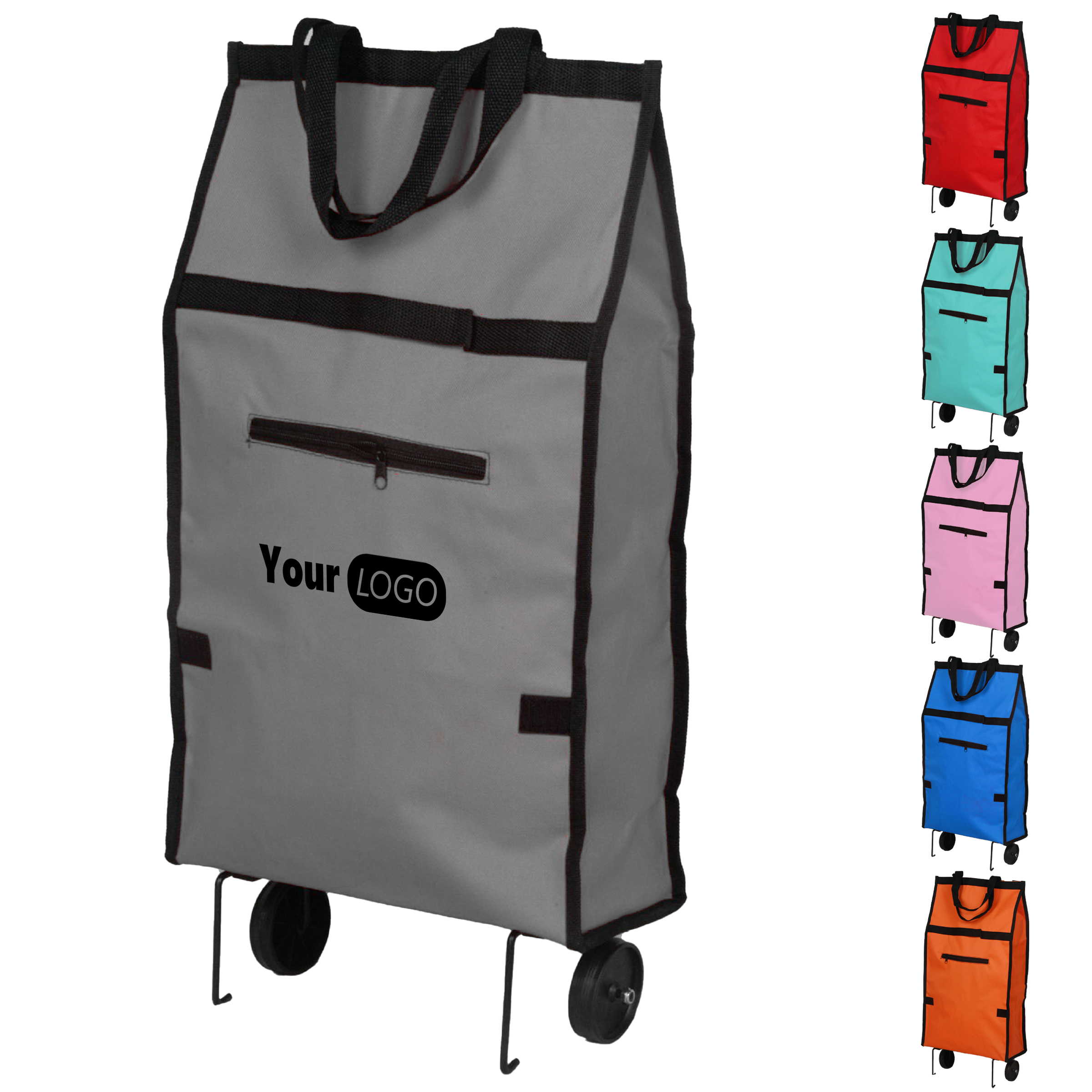 Oxford Collapsible Shoulder And Trolley Shopping Bag 2