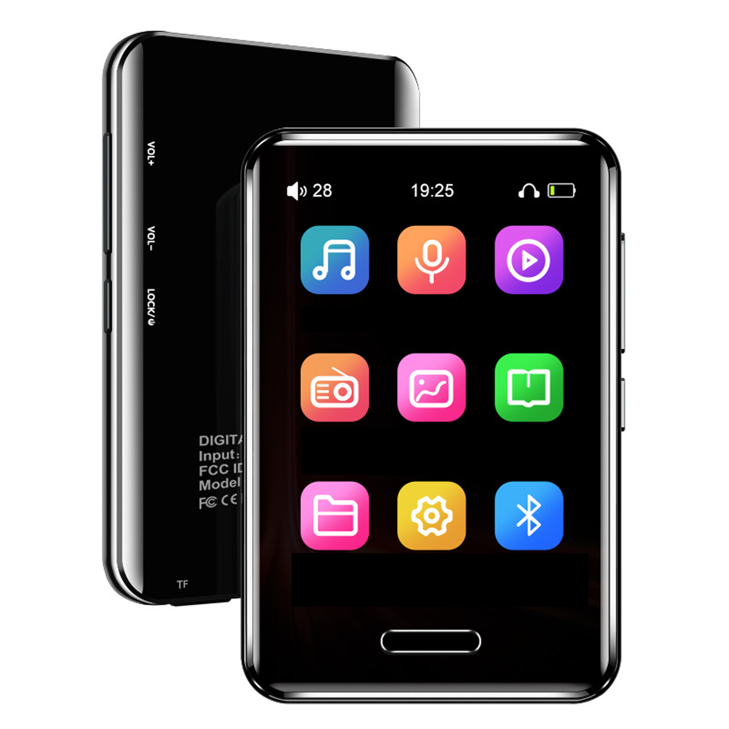 2.8 Inch Full Touch Screen Lossless MP3 5